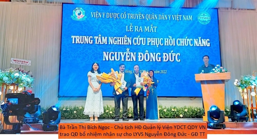 Lương y, Võ sư Nguyễn Đông Đức - Giám đốc trung tâm nghiên cứu, phục hồi chức năng   Nguyễn Đông Đức. Tấm lòng bao dung, chữa bệnh từ thiện giúp đời