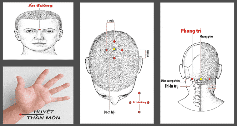 Cách bấm huyệt cải thiện trí nhớ theo Y học cổ truyền